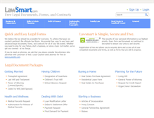 Tablet Screenshot of lawsmart.com